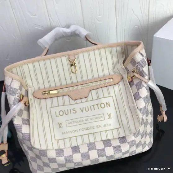 Aaa replica bags VUITTON LOUIS PM NEVERFULL 0502